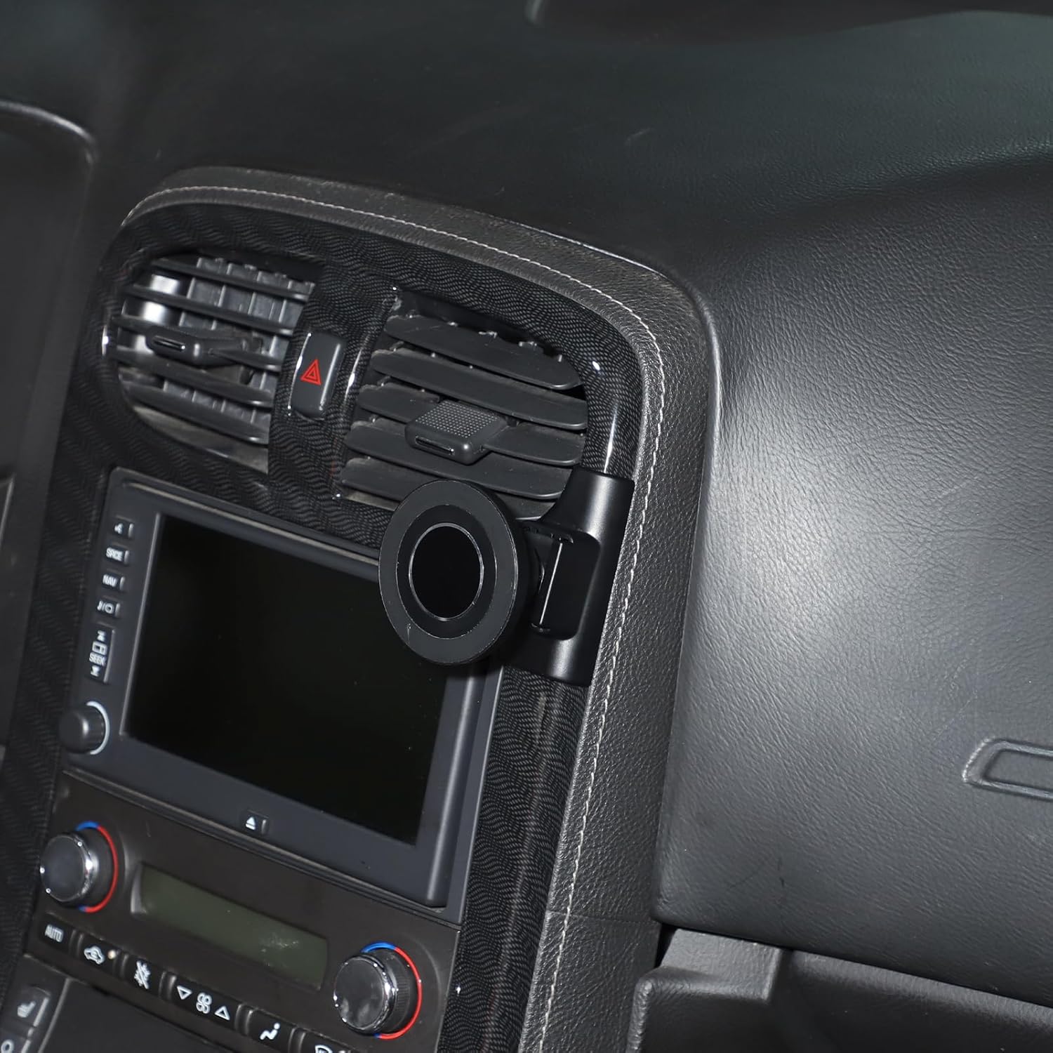 Customized Phone Holder Compatible with Chevy Corvette C6 2005-2013 Cell-Phone Holder Adjustable Support Bracket Dashboard Smartphone Mount Dash Cilp Clamp Stand Car Cradle (Type E)