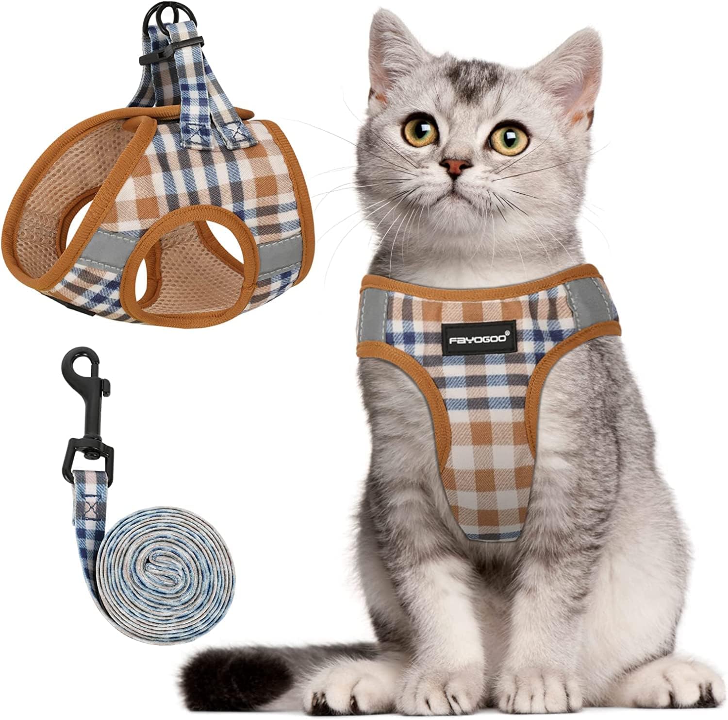 RC Pets Adventure Harnais pour chat Motif éclaboussures Taille M Amazon.ca Animalerie