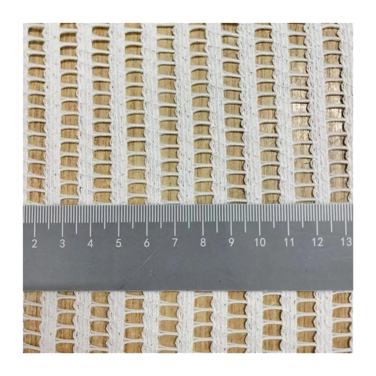 Tejido de malla para costura, Cordón De Tela Encaje Nupcial Bordado Calado Poliéster Transparente Crema Negro 90cmx145cm(Cream)