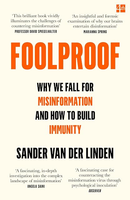 Portada de Foolproof: Why We Fall For Misinformation And How To Build Immunity