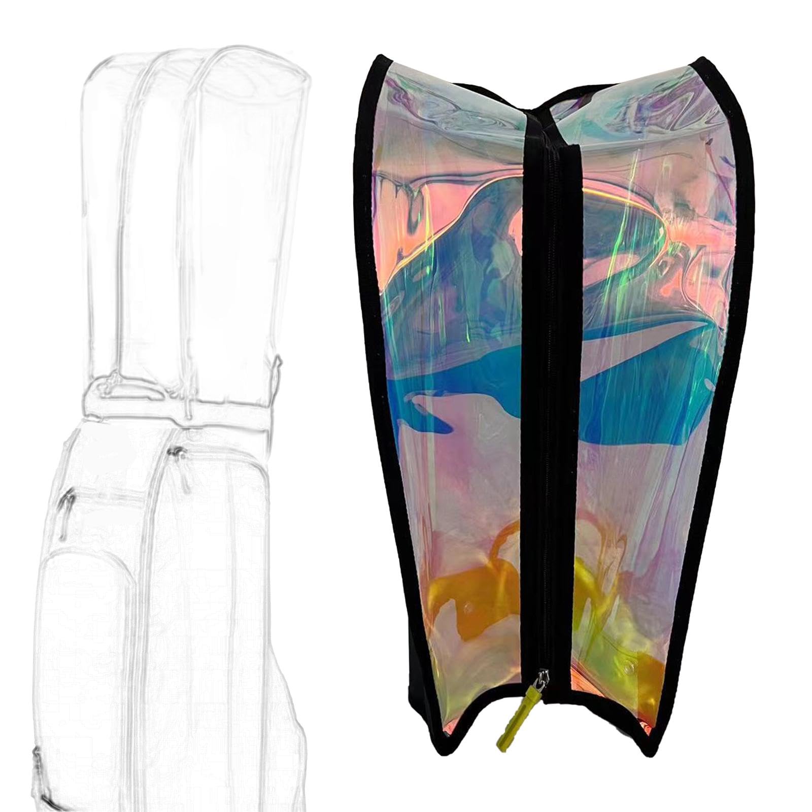Golf Regentasche, Outdoor Golfzubehör, Golfbag Verkleidung, Schutzhülle für Golfbag Befestigungen