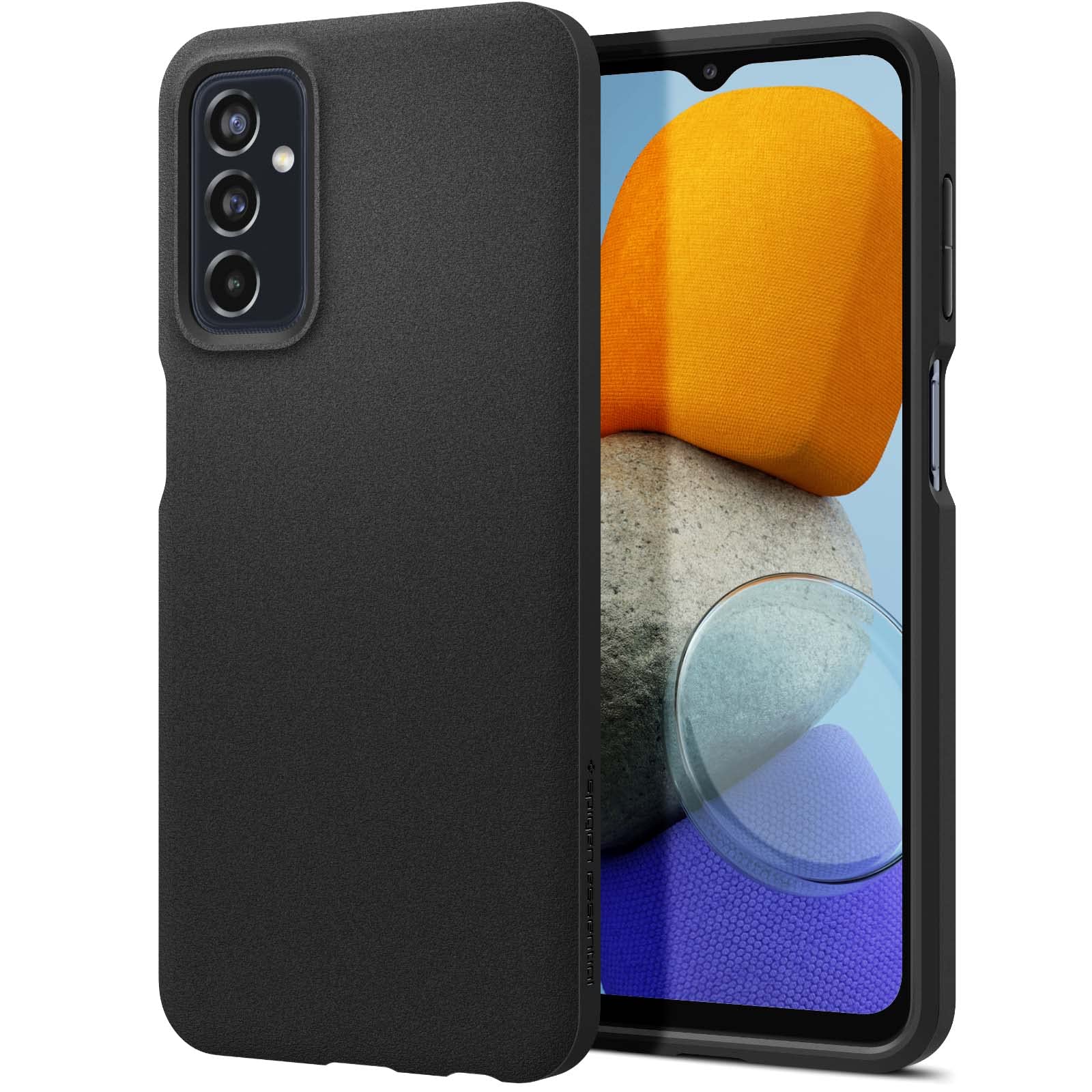 Spigen Essential Sand Blast Back Cover Case Compatible for Samsung Galaxy F23 5G and M23 5G (TPU | Matte Black) (B0BRX7JW94) Amazon Price History, Amazon Price Tracker