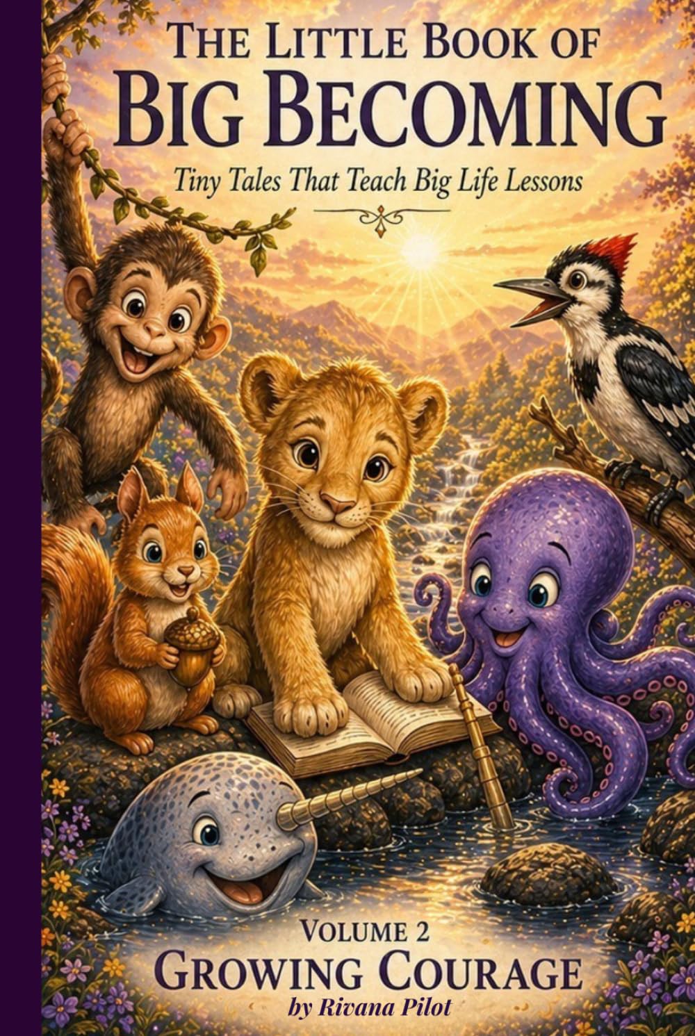 The Little Book of Big Becoming Volume 2 - Growing Courage: Tiny Tales That Teach Big Life Lessons