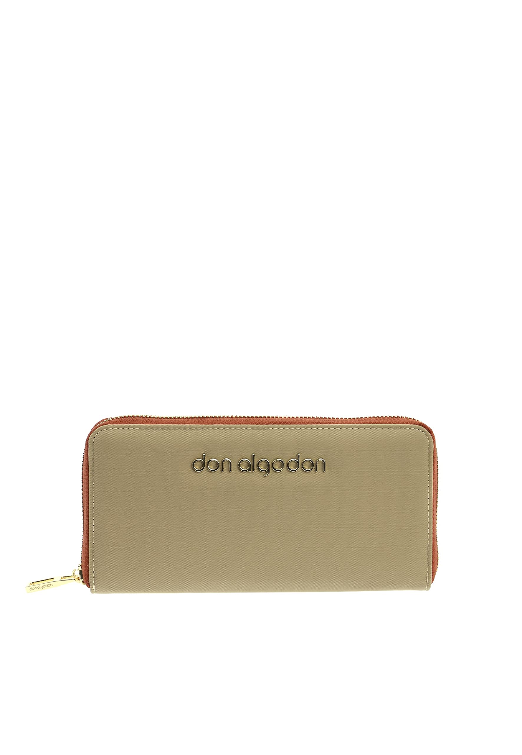DON ALGODON - Women's Purse, Women's Wallets with Card Holder – Women's Wallet and Purses Silvia., Beige, Estándar, Wallet