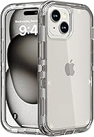 Vista 22 de Funda para iPhone 11 Pro Max, resistente a los golpes, protección contra caídas, funda protectora transparente de doble capa compatible con iPhone