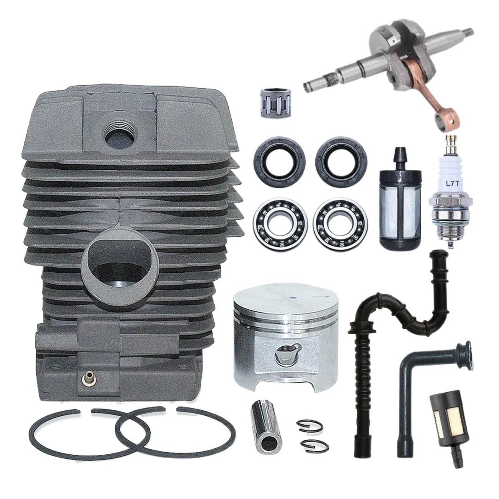 Kit de motor MS390 y cilindro de 49mm para motosierras 039 y MS310 repuesto completo