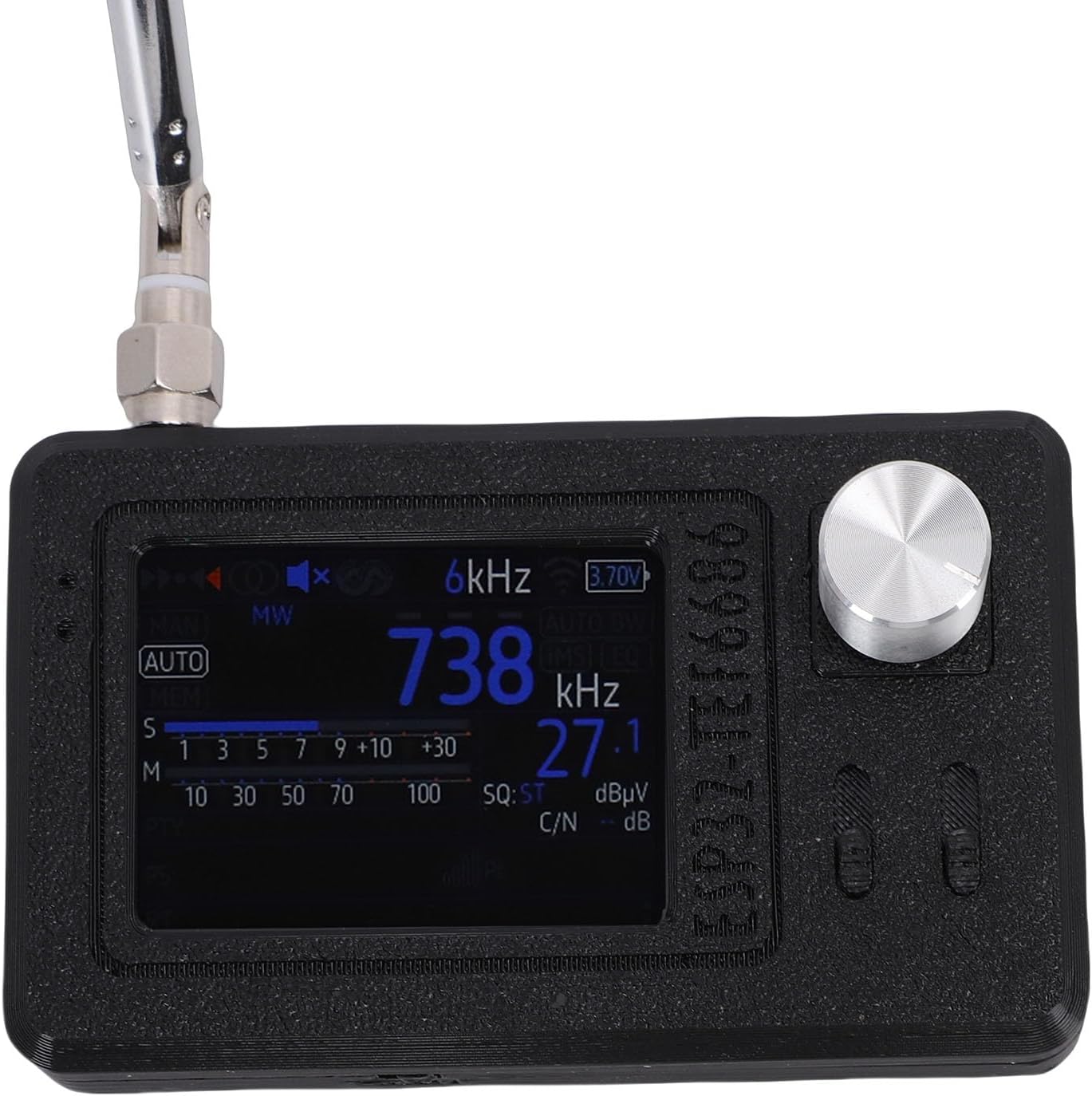 Portable Micro Radio, FM LW MW SW Pocket with Fit for Main Control Chip, Outstanding Selectivity and RDS Display