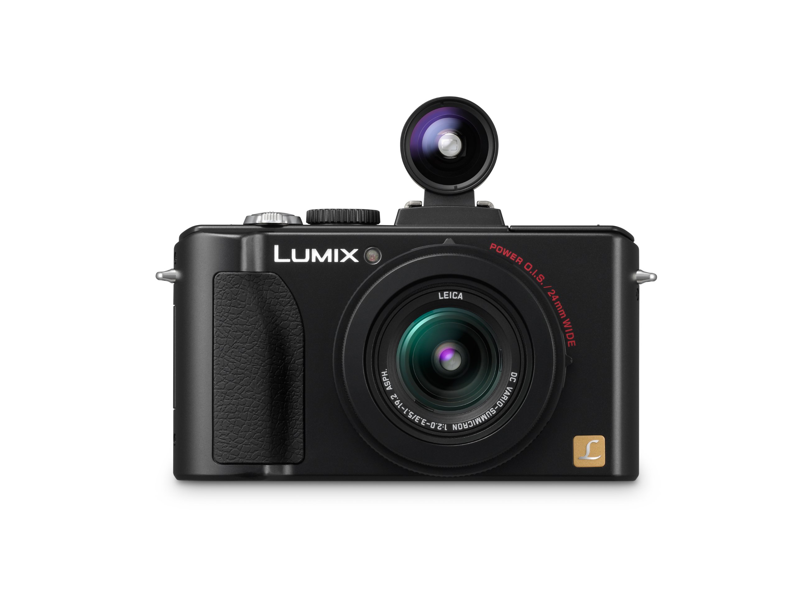 Panasonic Lumix LX5 10.1MP Digital Camera - Black (3.0 inch TFT