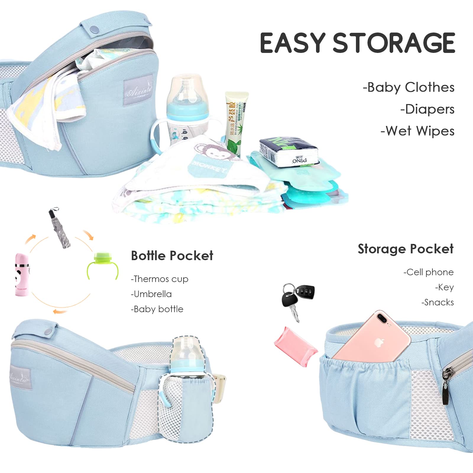 Koala Fascia Neonato Posizioni Fascia BebÃ¨ Posizioni Fascia Porta - Main Image