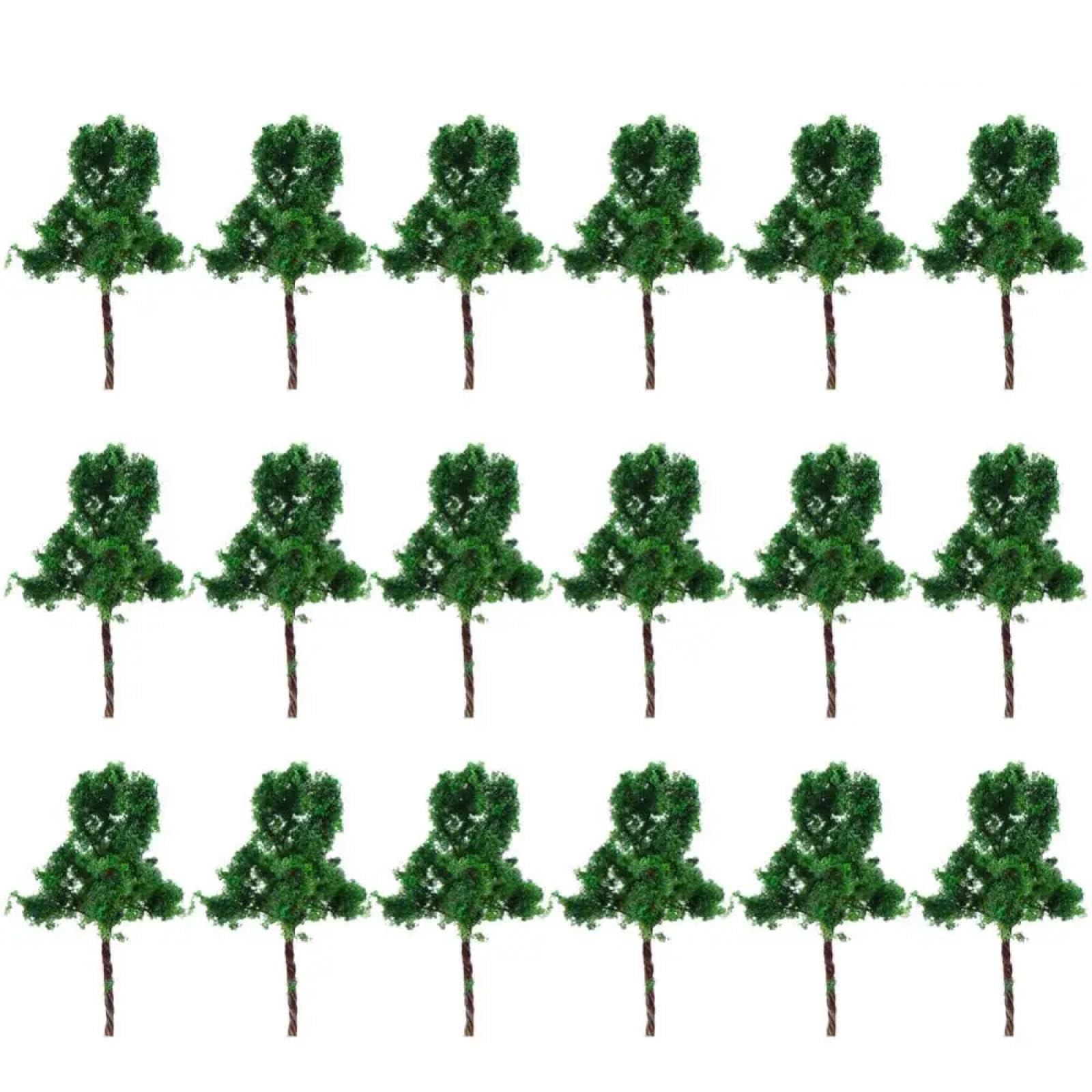 Amazon.com: Model Trees and Bushes,100Pcs 3cm Z Scale 1:220 Deep