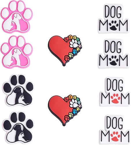 Miniatura 21 de 12 piezas de cuentas de silicona de animales, cuentas focales lindas, cuentas de silicona a granel para bricolaje para hacer varios artículos