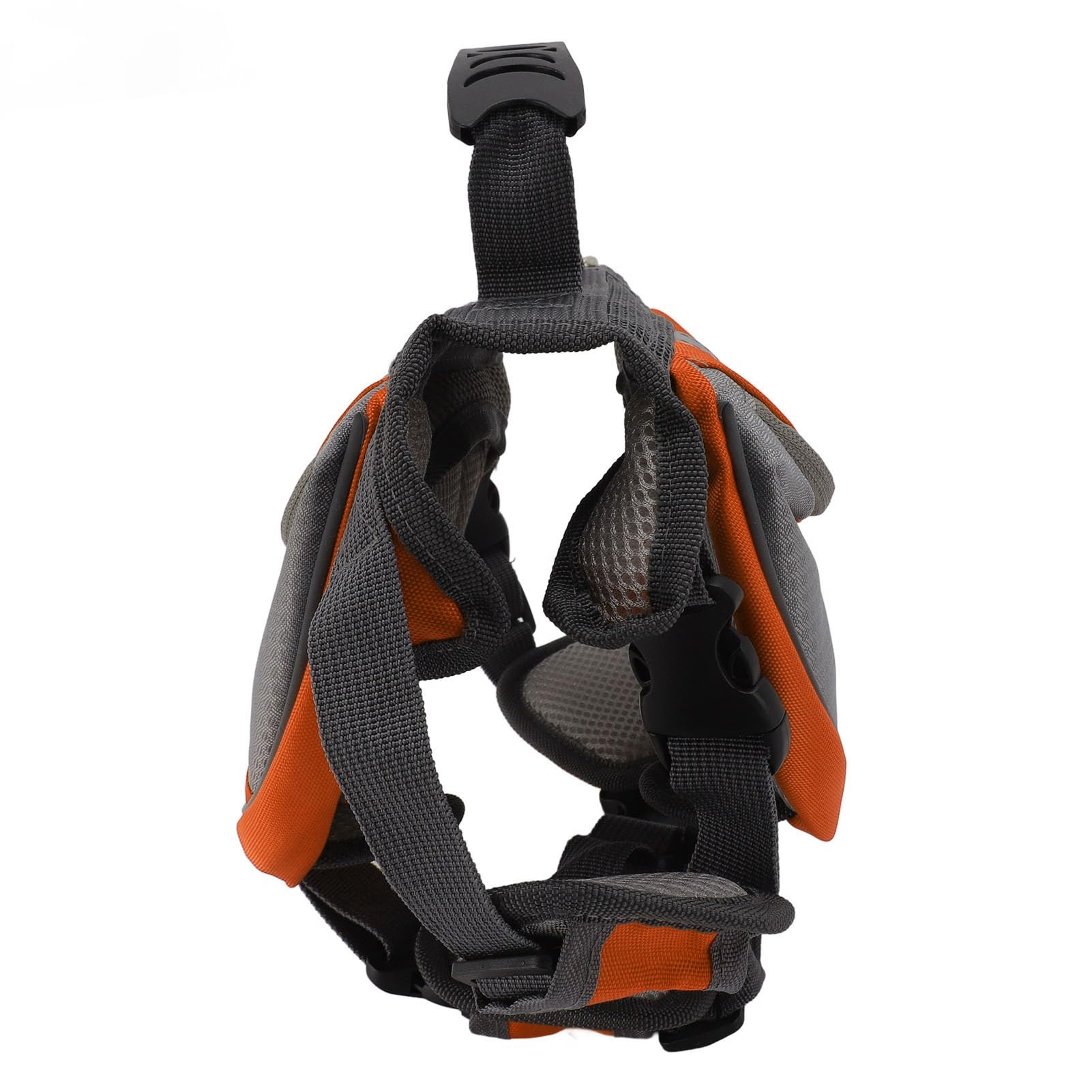 Borsa da Sella per Zaino per Cani, Borsa da Sella con Imbracatura Regolabile con Tasche Laterali di Sicurezza Riflettenti Gilet per Cani per Escursionismo, Campeggio, Viaggi,