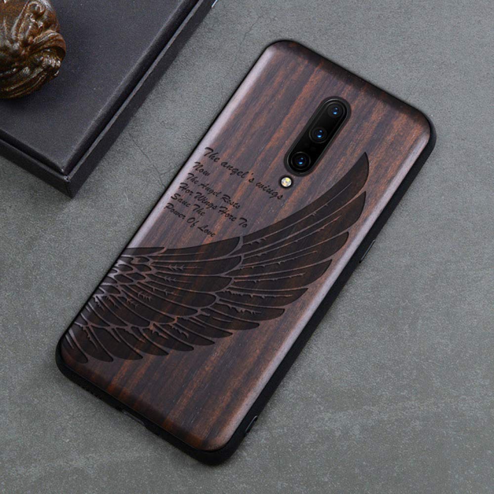Yyebfor Wood Phone Case For Oneplus 7t Pro Wooden Desertcart