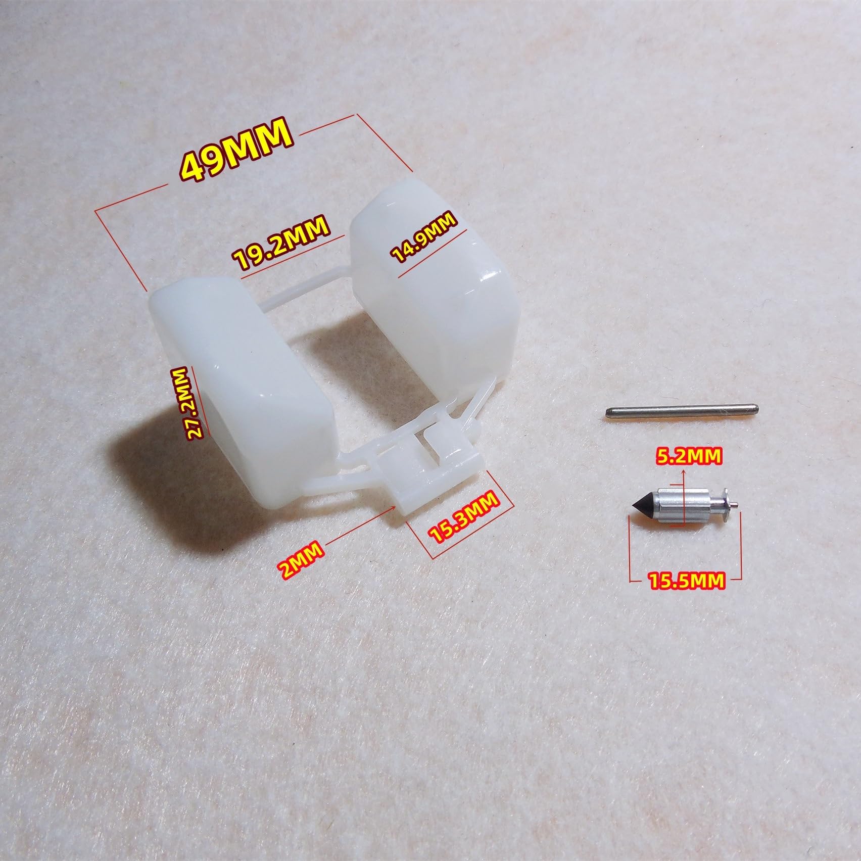 Kit De Reparación De Carburador De Motocicleta con Diafragma De Vacío Y Flotador para FTR223/SL230 Monocilíndrico