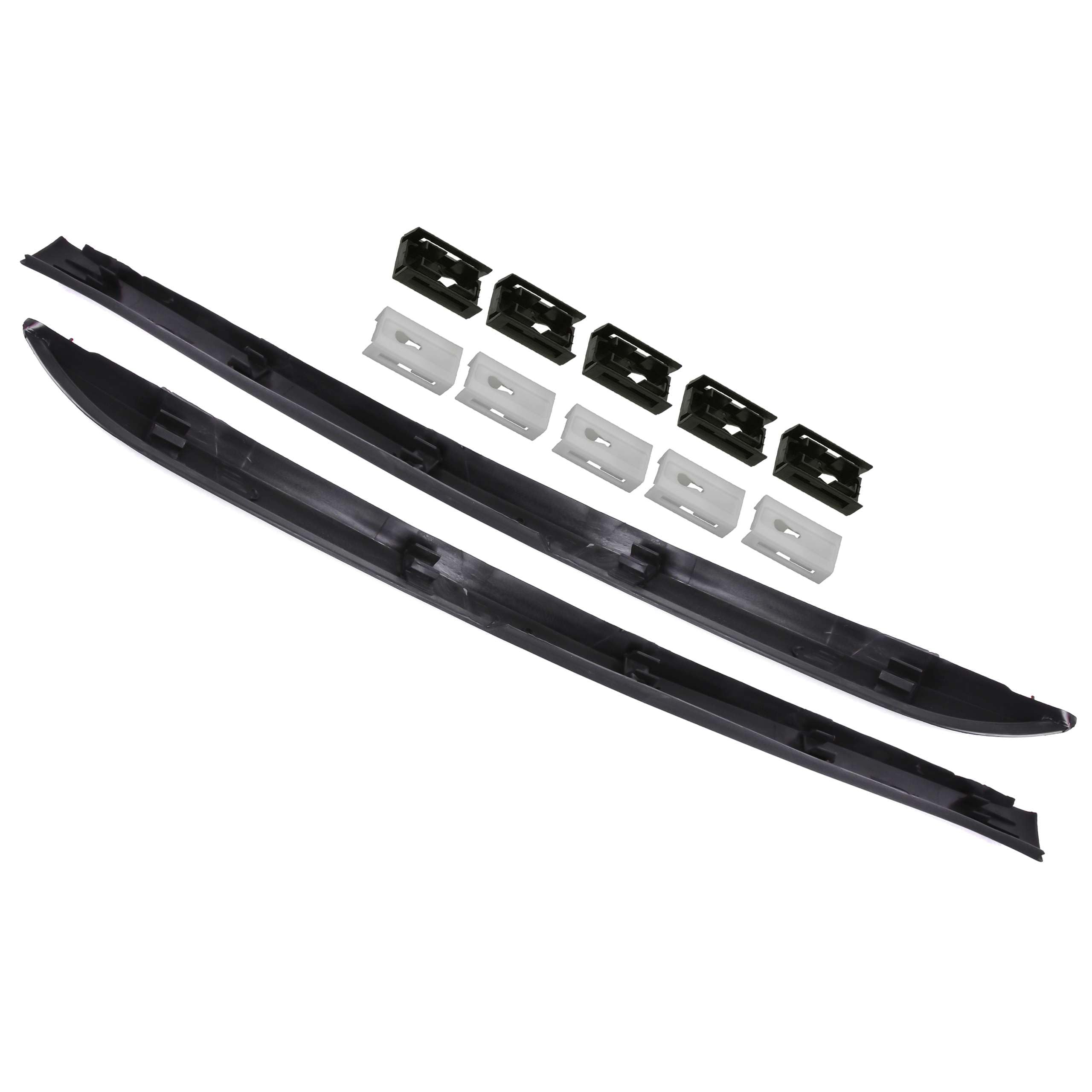 INLY Parabrisas, moldura para parabrisas izquierdo y derecho, con 5 clips, compatible con Vito W638 6386980179 A6386980179 6386980079 A6386980079 (1996-2003)