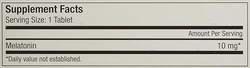 Miniatura 4 de Sleep Soundly Melatonina 10 mg, fórmula de sueño de acción rápida, liberación prolongada, 60 porciones, azul