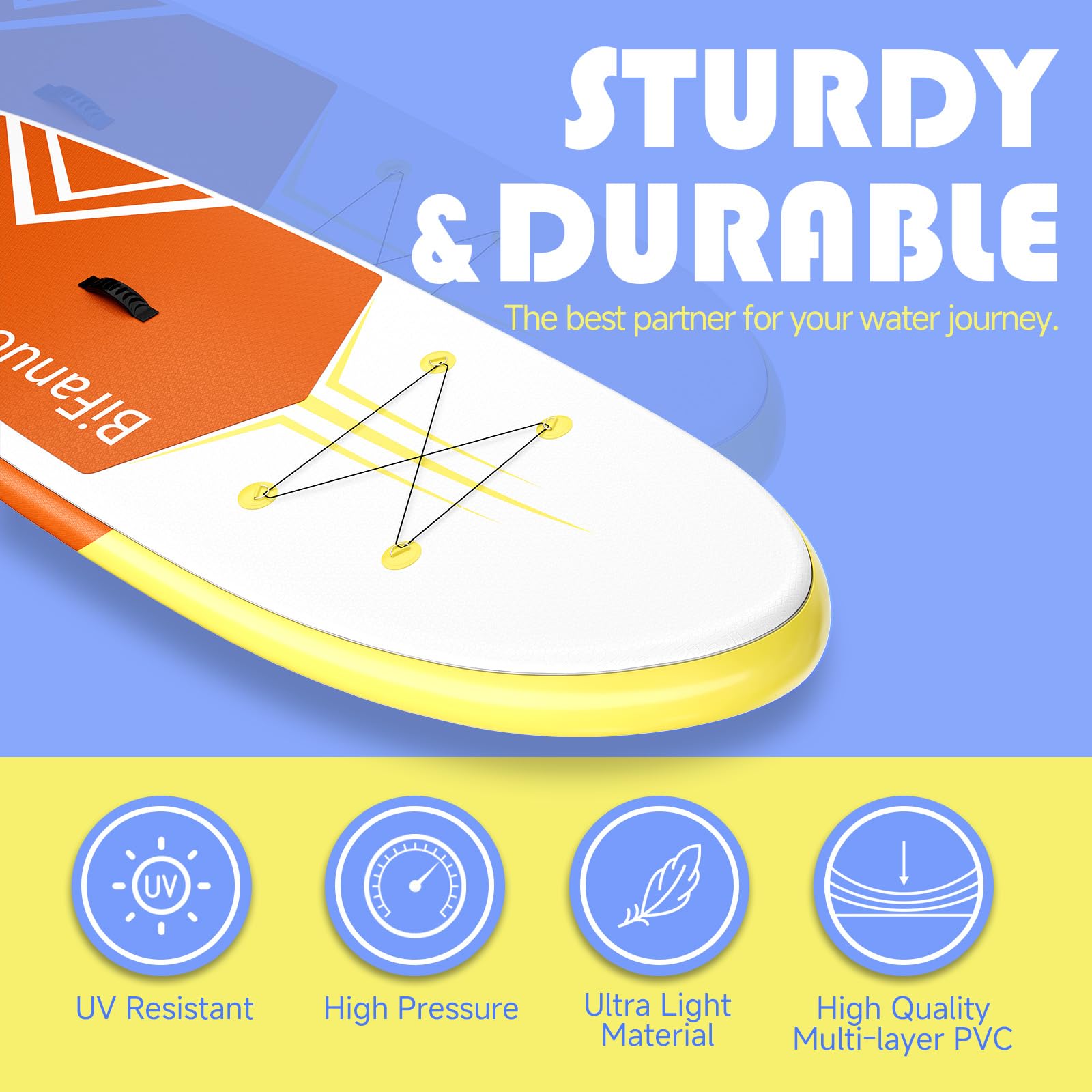 Amazon | Bifanuo インフレータブル スタンドアップパドルボード SUP