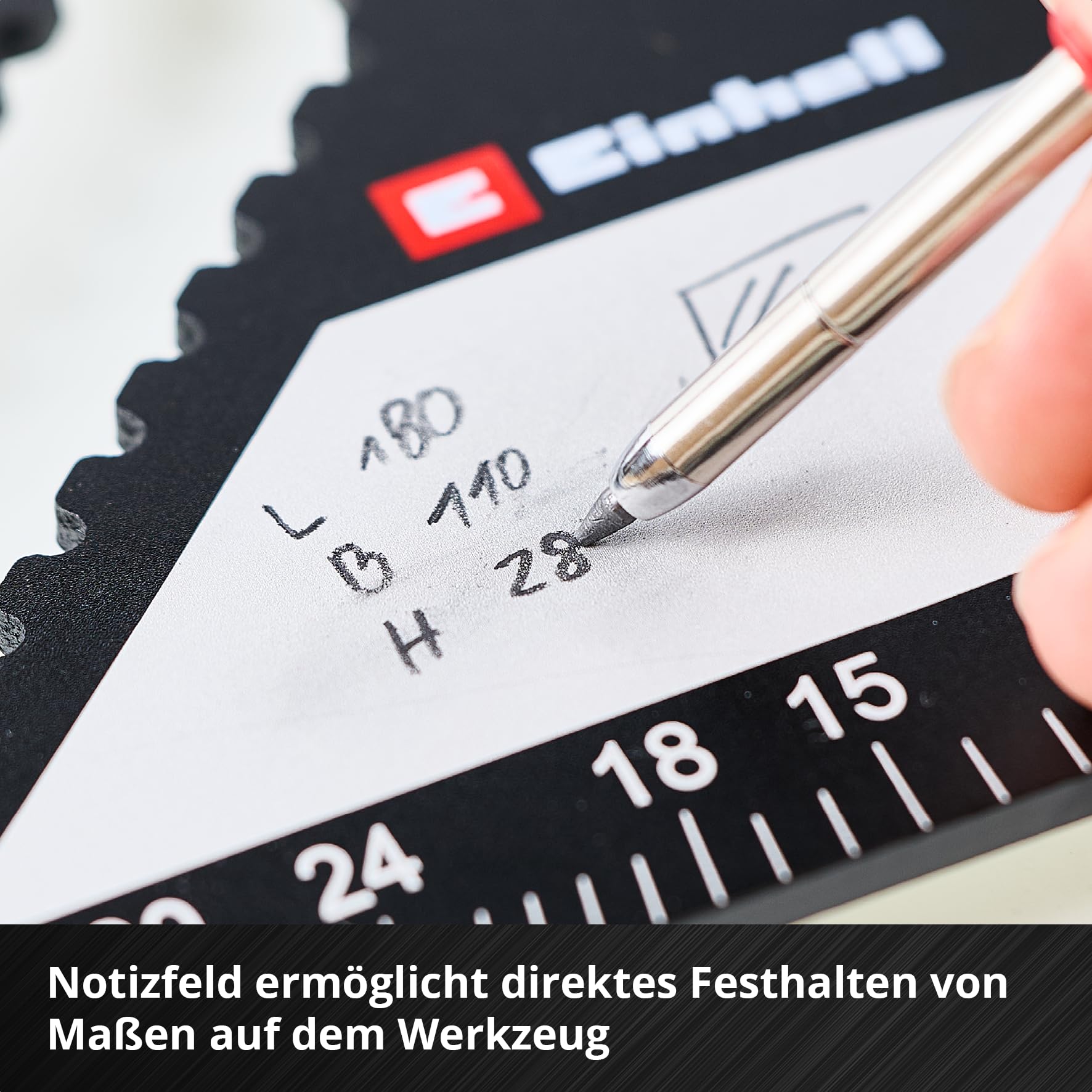 Einhell 2-tlg. Zimmermannswinkel-Set, 185/300 mm