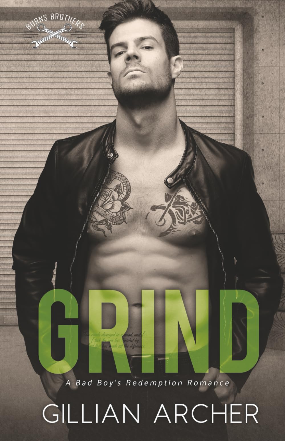 Grind: A Bad Boy's Redemption Romance (Burns Brothers Series)