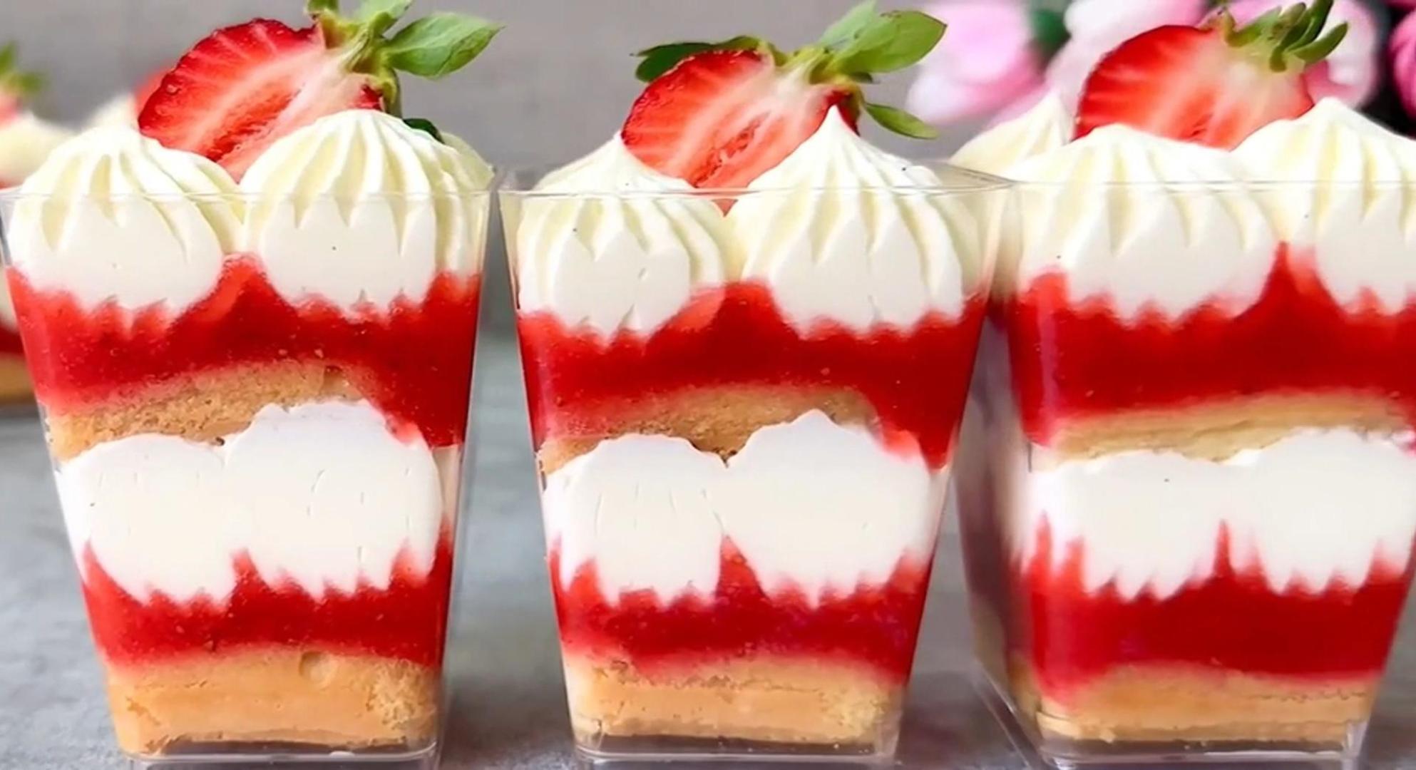 30 Tazze Da Dessert A Cuore Con Coperchio E Cucchiaio - 150 Ml, Plastica BPA Free - Foto 7