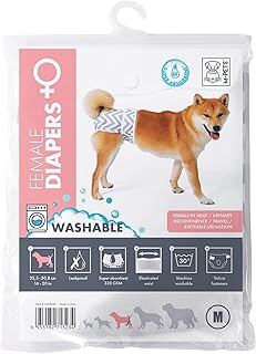 M-PETS DİŞİ KÖPEKLER İÇİN YIKANABİLİR KÜLOT (M)