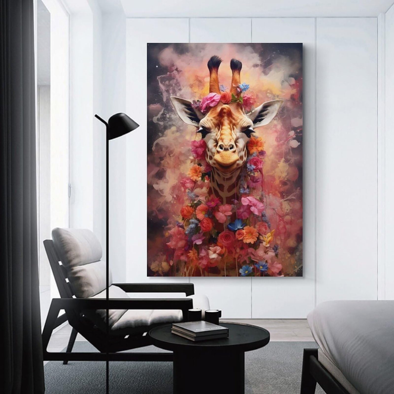 Junmoney Tall Beaute Wall Decor Canvas Print, 20x30inch(50x75cm), for Wall Displays, Bedrooms Or Room Updates, Wall Decor Suited to Curated Displays