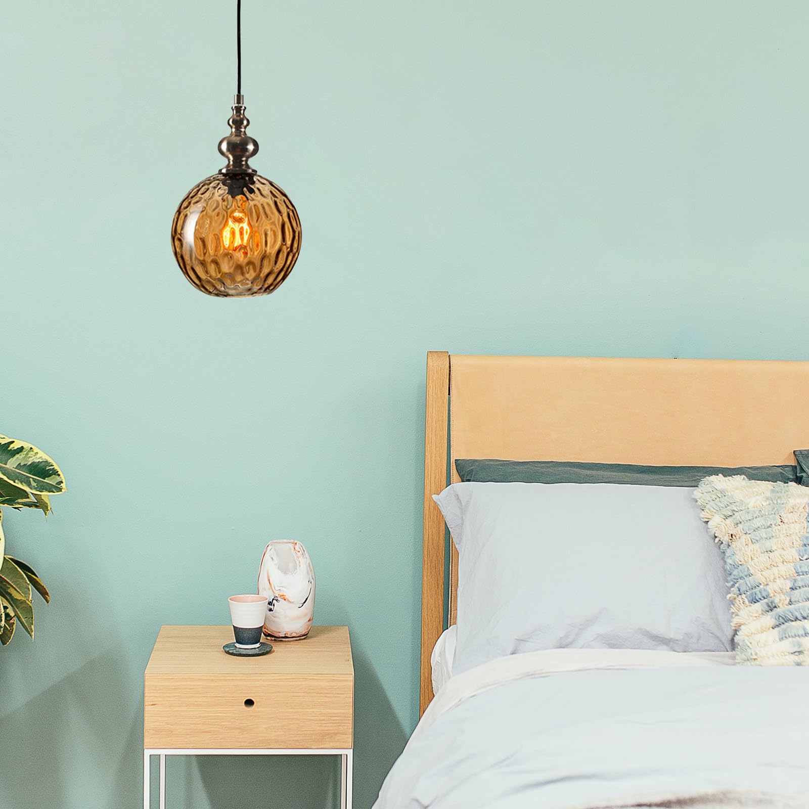 Linne Pendant Light アンバー レトロなアンバーカラー♪ リネー ペンダントライト IM1-LT