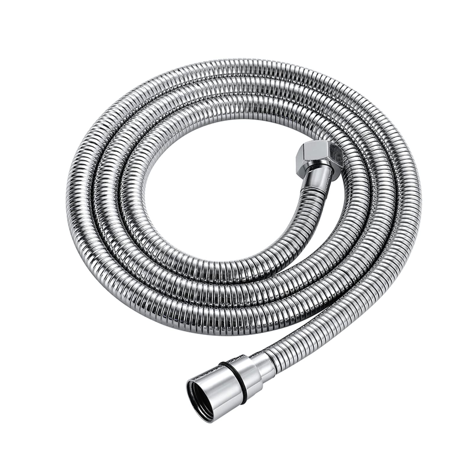 Soffione doccia portatile, soffione doccia ad alta pressione con palmare, tubo flessibile da 1,5 m, supporto in ottone, soffione doccia a pioggia, soffione doccia con modalità Jet,Cromo