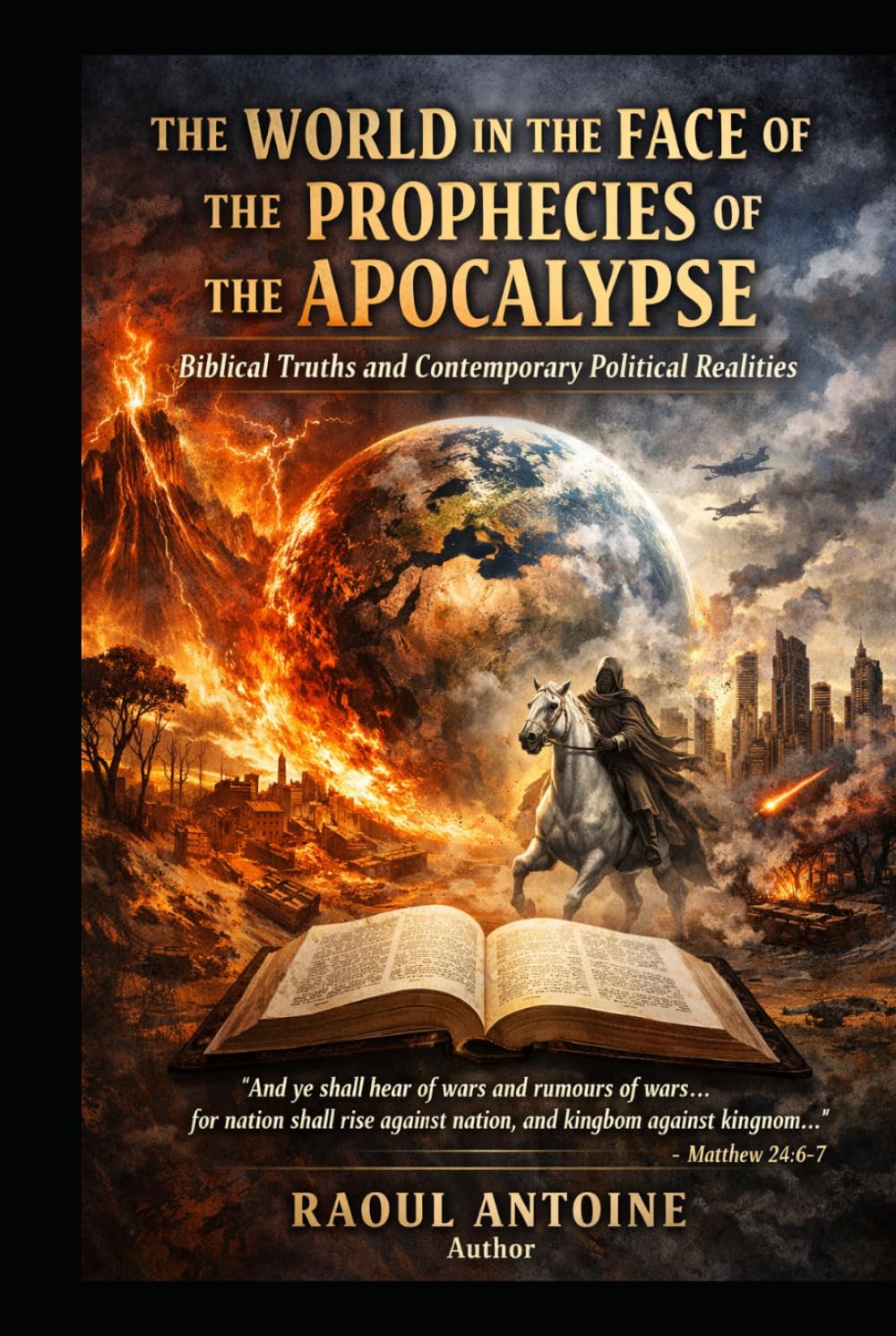 The world in the face of the prophecies of the Apocalypse:: Biblical truths and contemporary political realities.