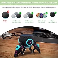 Vista 2 de Soporte para Echo Dot, Estuche para Echo Dot, Soporte para Echo Dot, Soporte de mesa decorativo para Echo Dot de 4ª/5ª generación - para HomePod