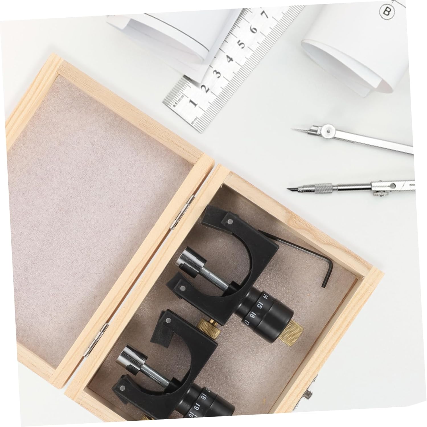 Mikikit Planer Setting Jig Magnetic Planer Positioning Tool Woodworking Tools Precise Alignment Sturdy Constructi