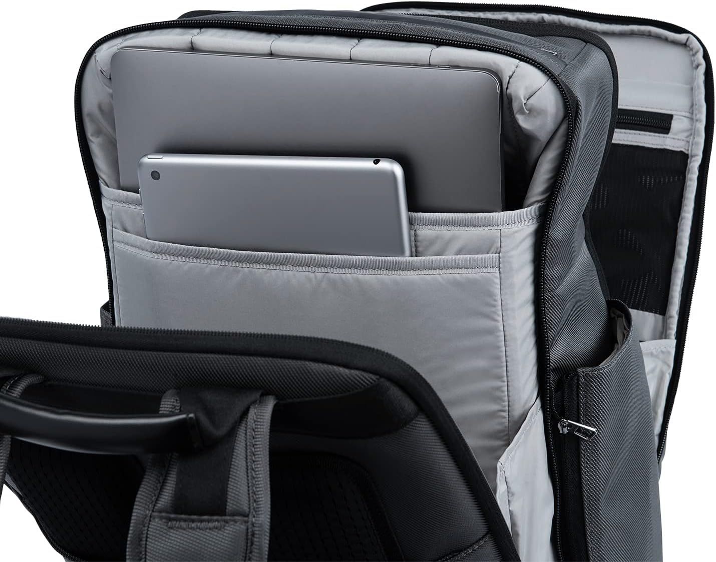 Travelpro Crew Executive Choice 3 Large Backpack Fits Up to 15.6 Laptops and Tablets, USB a and C Ports, Men and Women, Titanium Grey - Image 6