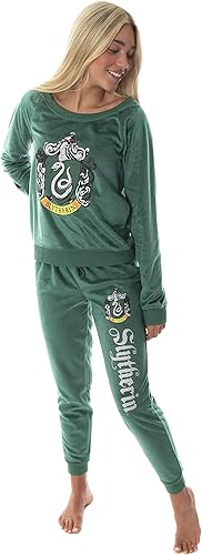 Harry Potter Hogwart Castle House - Conjunto de pijama de forro polar para jóvenes, las 4 casas disponibles
