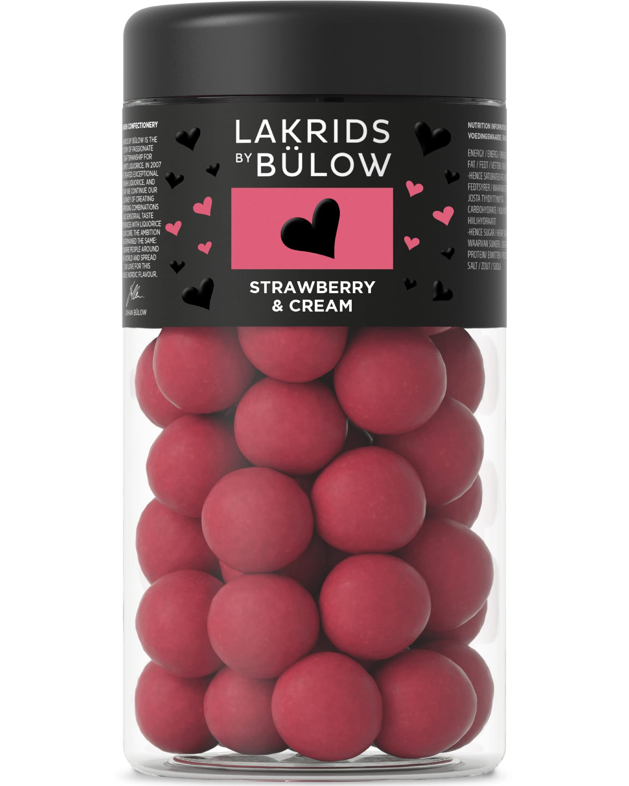 Buy LAKRIDS BY BÜLOW LOVE Strawberry & Cream 10.41 OZ Chocolate