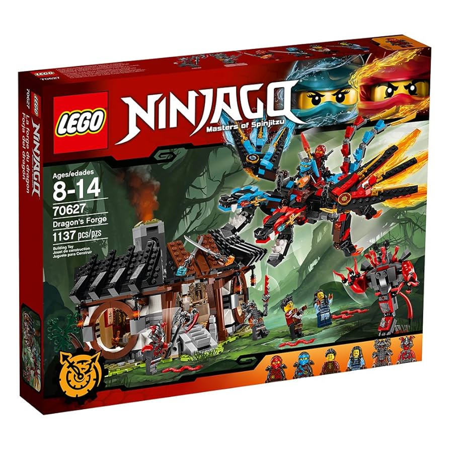PILOT 3点セット Amazon.co.jp: LEGO Ninjago Dragon's Forge 70627 Building Kit