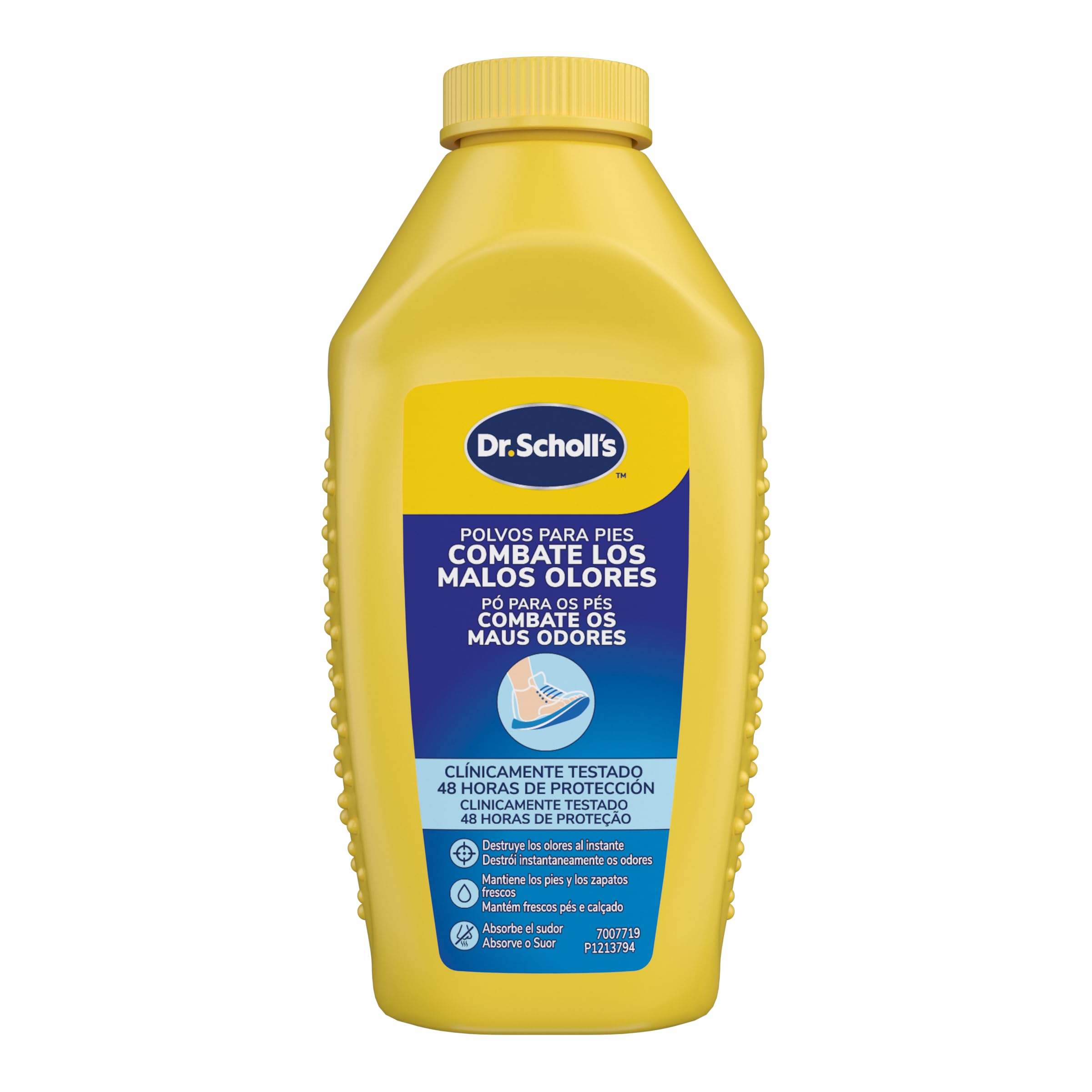 Dr. Scholl's Odor-X Ultra Antiolores, 6.25 oz - Fórmula sin talco que elimina los olores al instante, absorbe el sudor, protección garantizada contra el mal olor durante todo el día