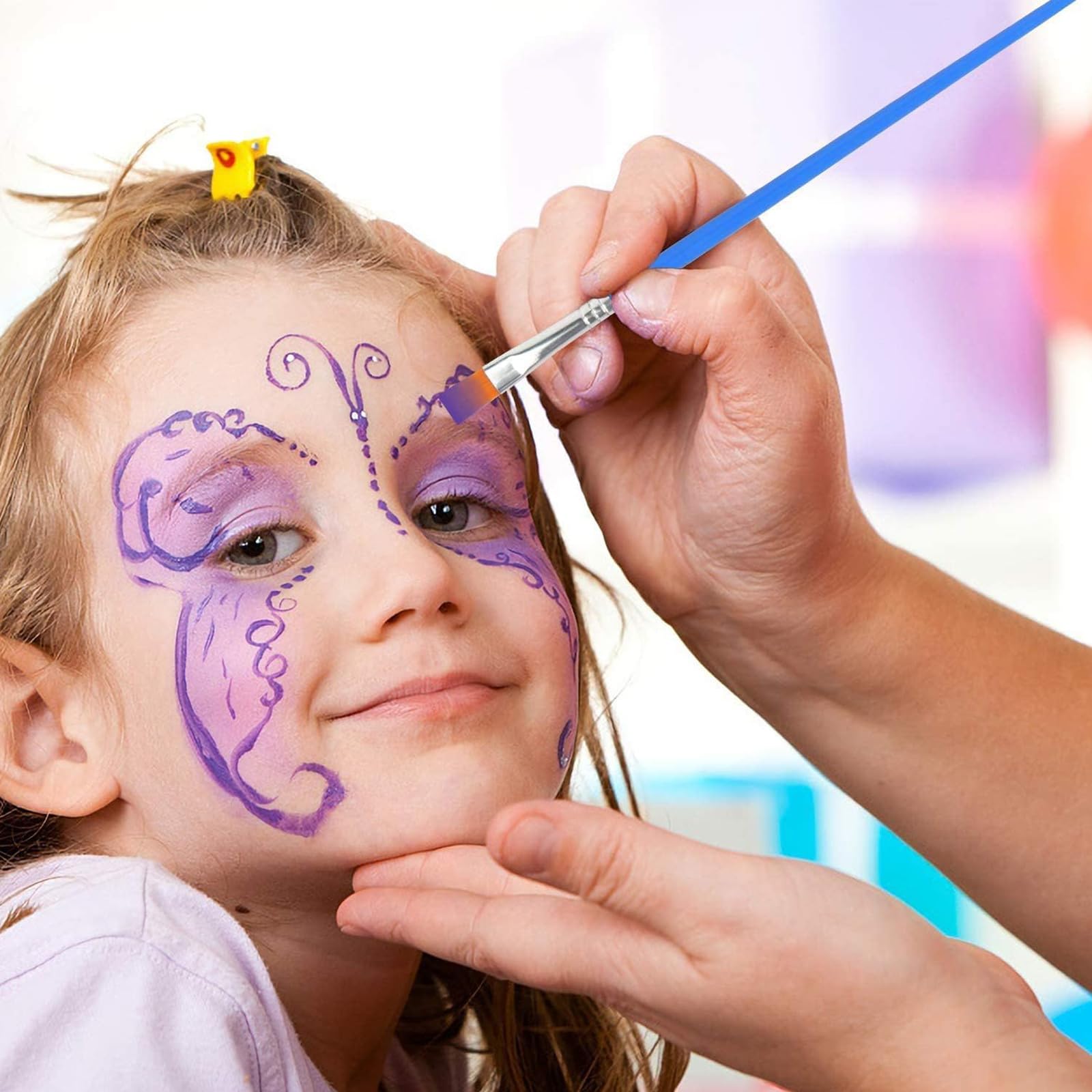 Set 60 Pennelli Per Pittura - Per Acrilico, Acquerello, Olio E Body Painting - Foto 5