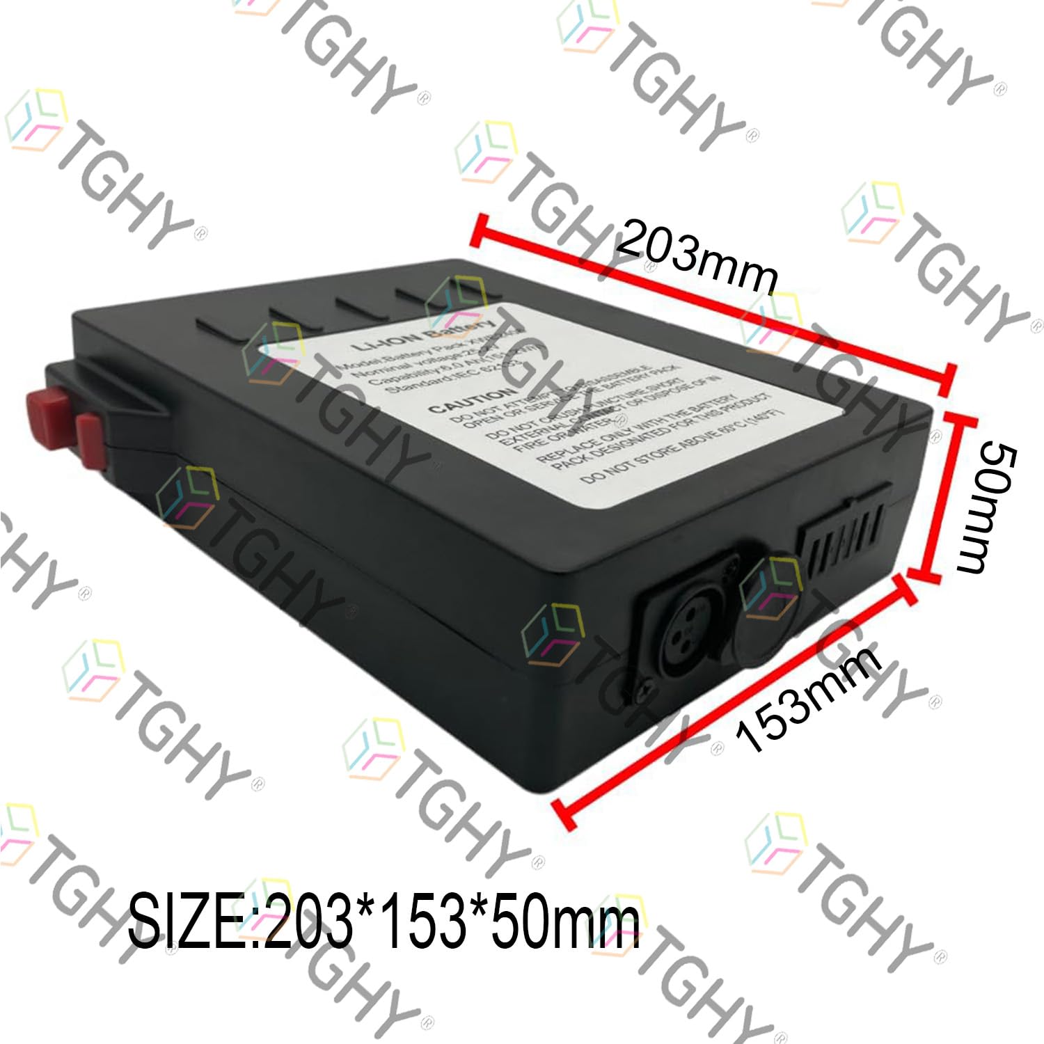 TGHY Batería extraíble de 24 V 10 Ah para Silla de Ruedas eléctrica, batería de Repuesto de 25,2 V 10 Ah para sillas de Ruedas motorizadas con Motores de 240 W o Menos.