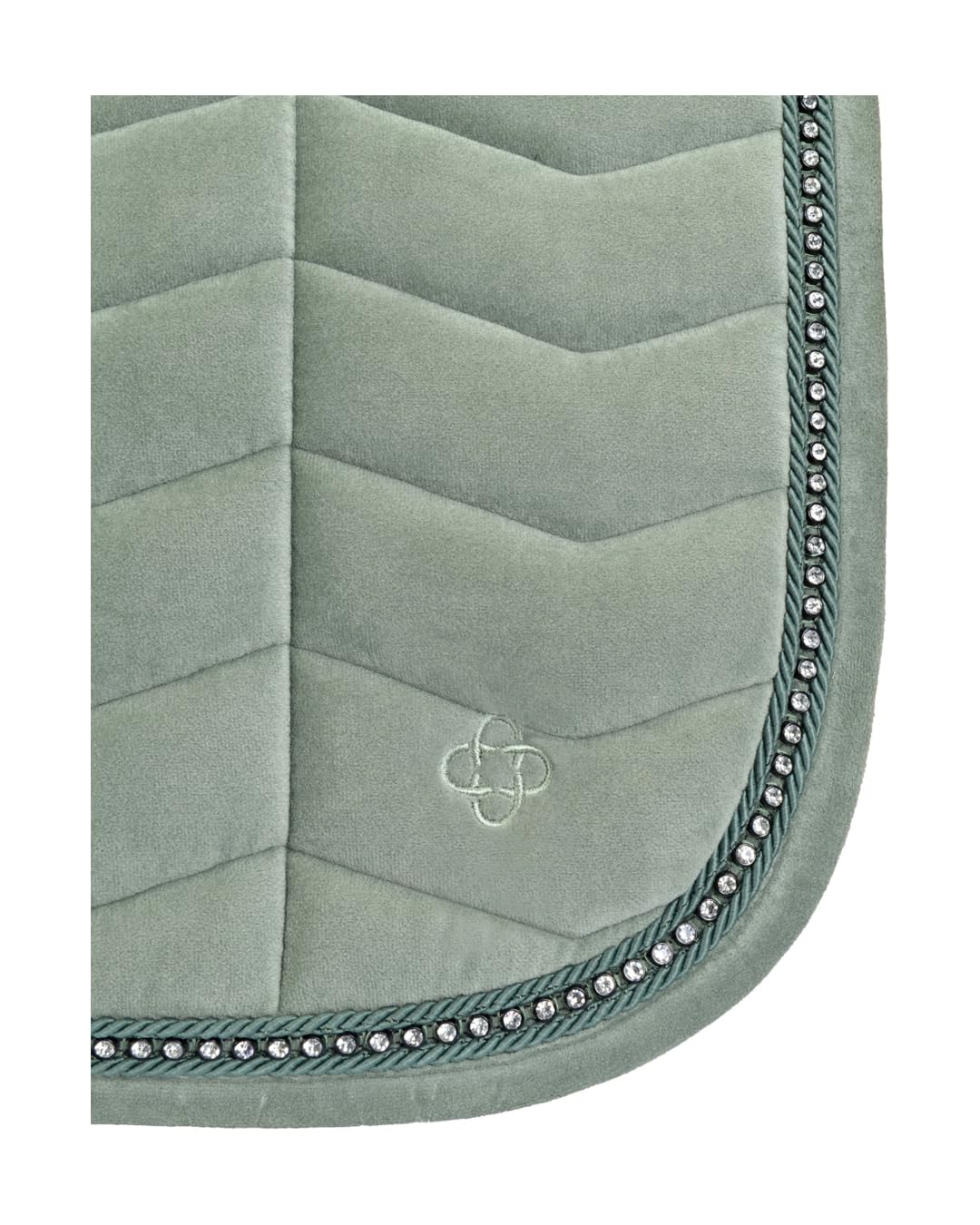 4Horses Dressurschabracke Leeds, atmungsaktive Schabracke mit Coolmax-Futter, Schaumstoffpolsterung, Polyfill und Klettschlaufen
