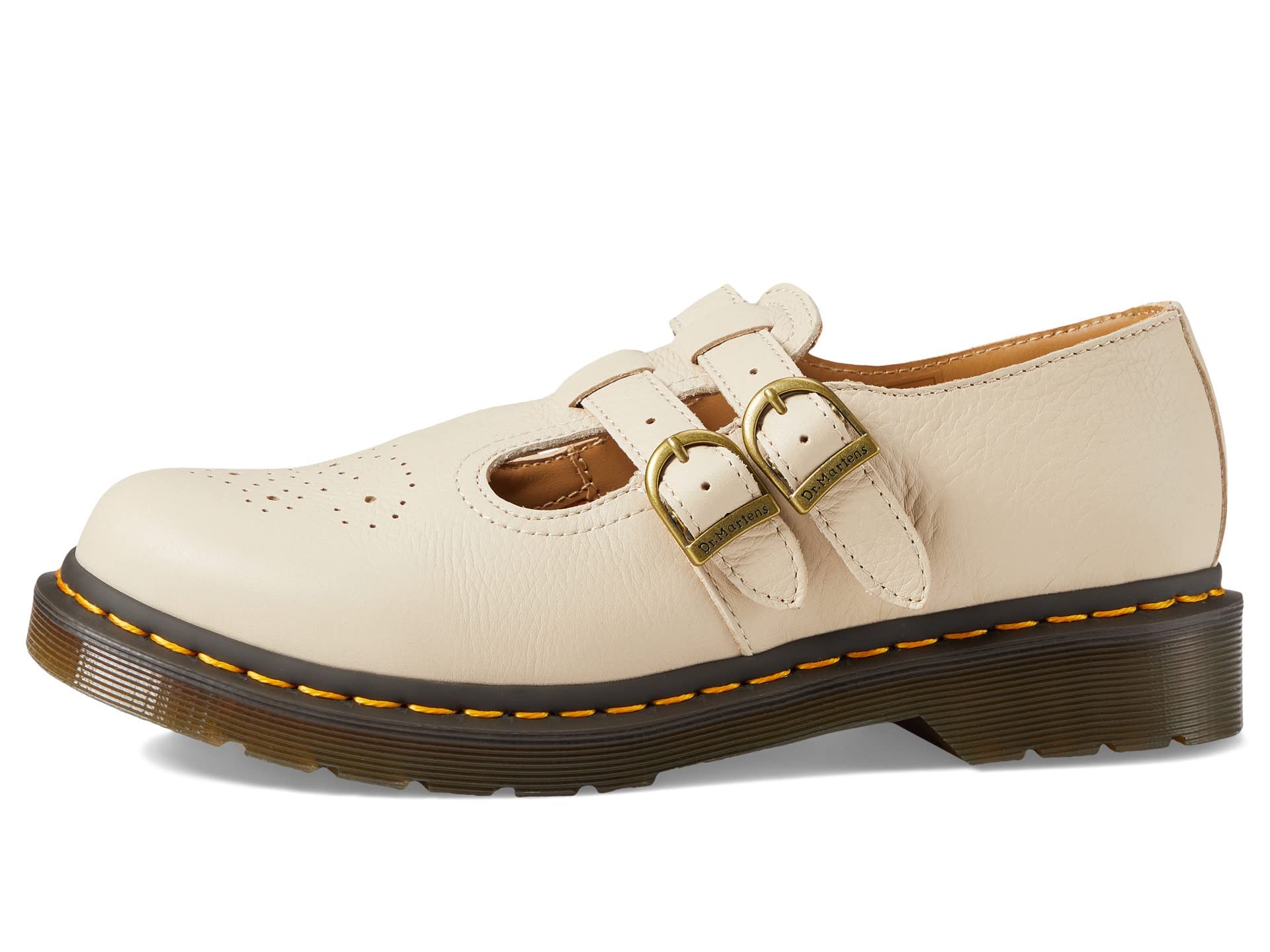 DR MARTENS 30692292 8065 Mary Jane Donna, Parchment Beige Virginia EU 36