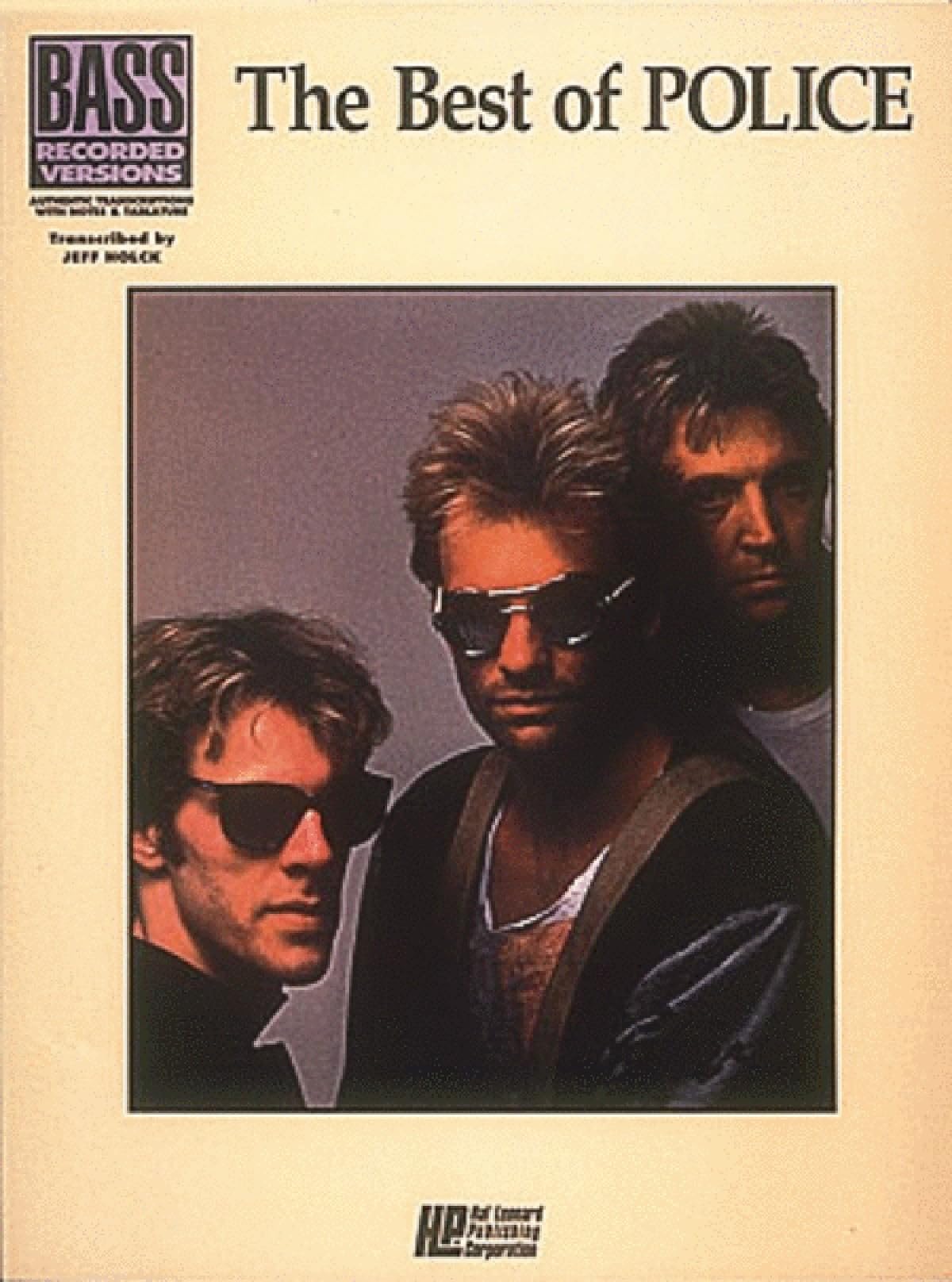 The Best of the Police-Bass Recorded Versions-Bass tab-Music Book