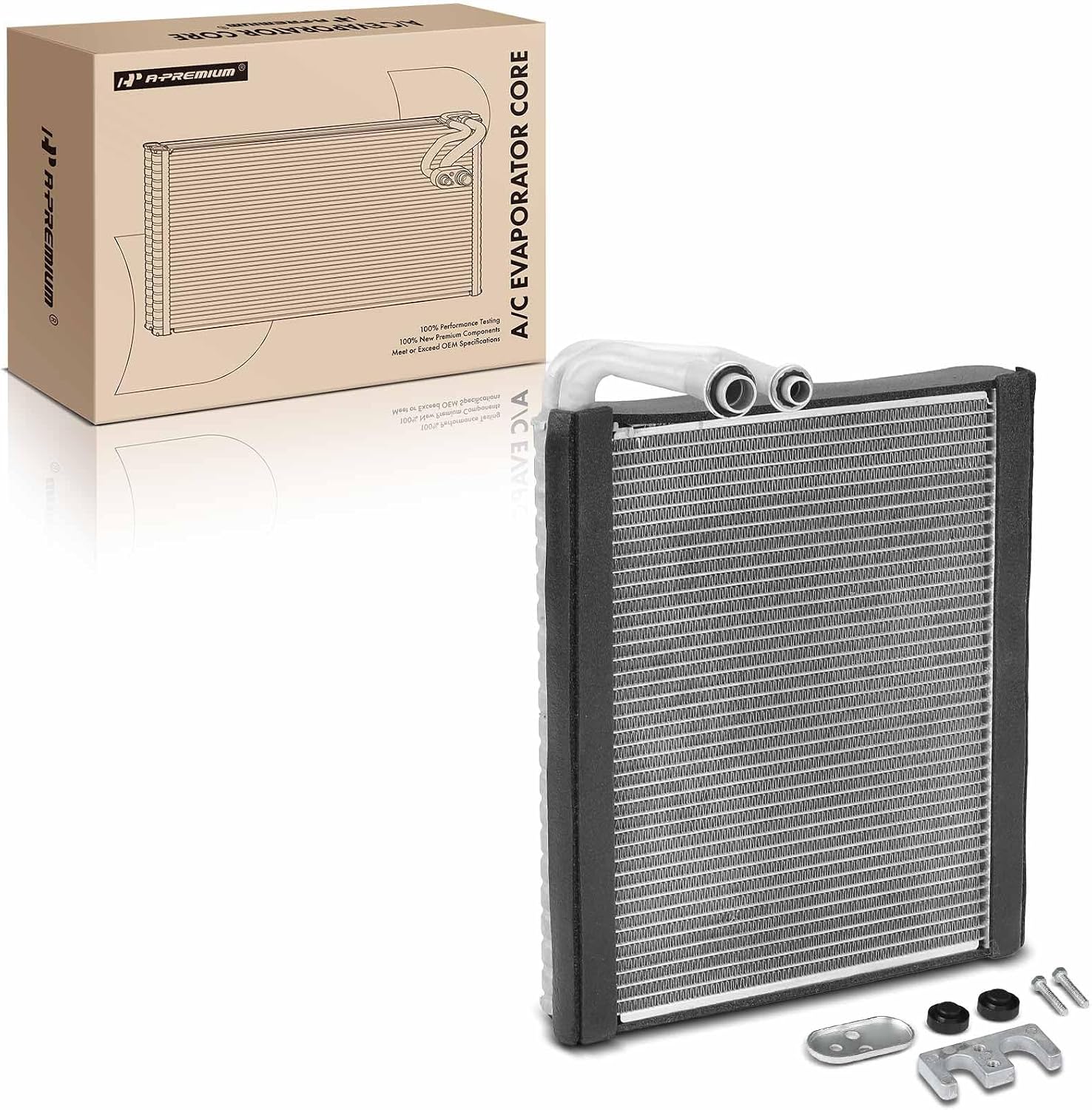 A-Premium Front AC Evaporator Core Compatible with Chevrolet Colorado 2015-2022 & GMC Canyon 2015-2020, with Pressing Plate