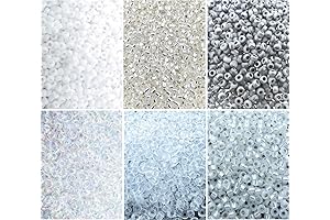 Genuine Miyuki Beads - 6 Colors Mix Round Seed Beads In Size...