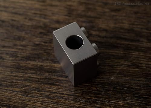 Miniatura 3 de TEC Accessories T-Brick - Cordón de titanio  Llavero, tiradores de cremallera, bolsos, cuentas de cordón para cuchillos y cuentas de cuerda de