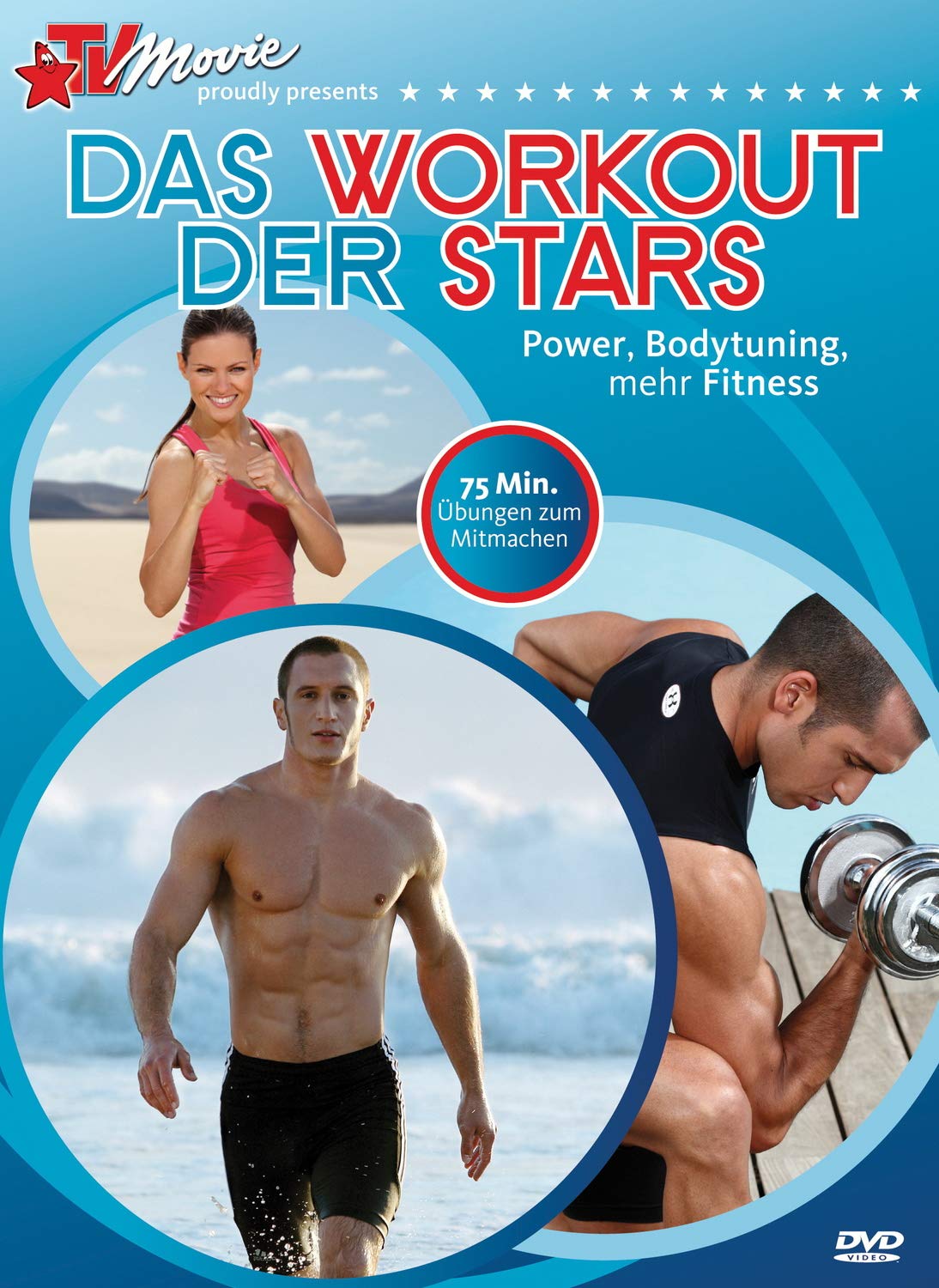 DVD de fitness Das Workout der Stars entrenamiento original en idioma alemán