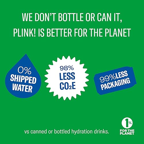 Miniatura 4 de Plink! Tabletas de electrolitos gaseosos para adultos y niños, sandía, 12 unidades, hidratación diaria con electrolitos, bajo en azúcar, vegano,