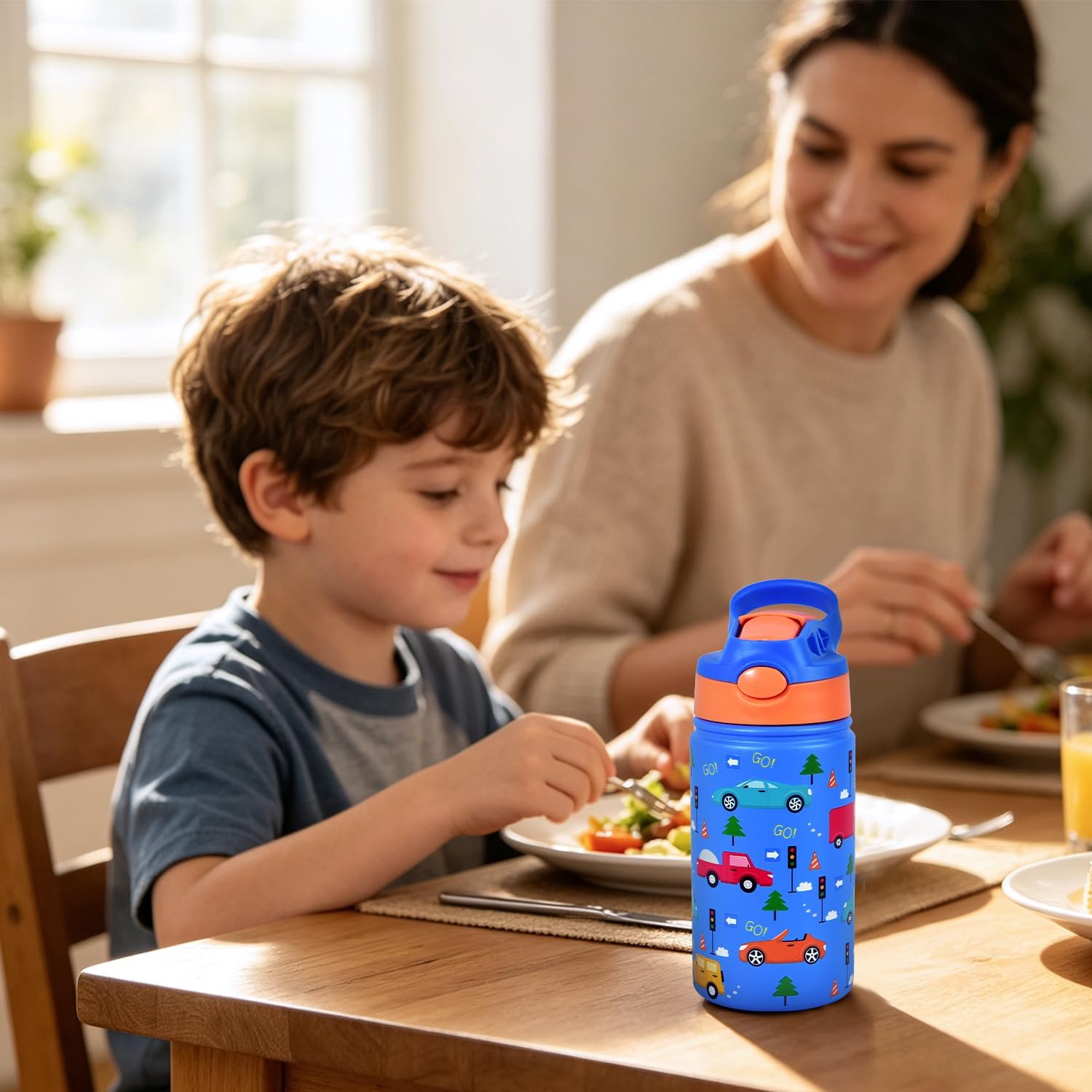 Chljar 12oz Kids Water Bottle School