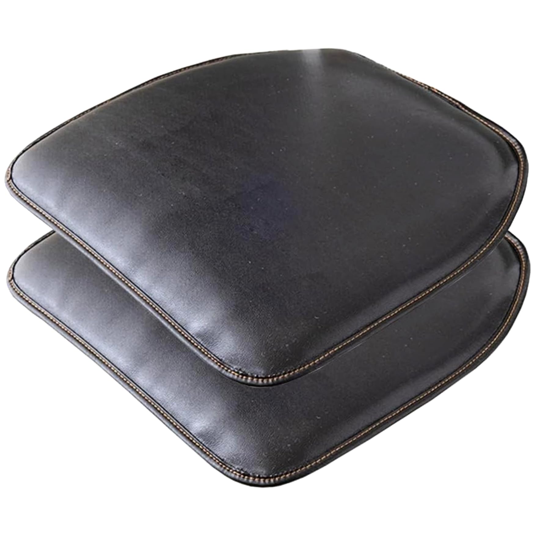 Coussin de chaise salle à manger en simili cuir imperméable lot de 2