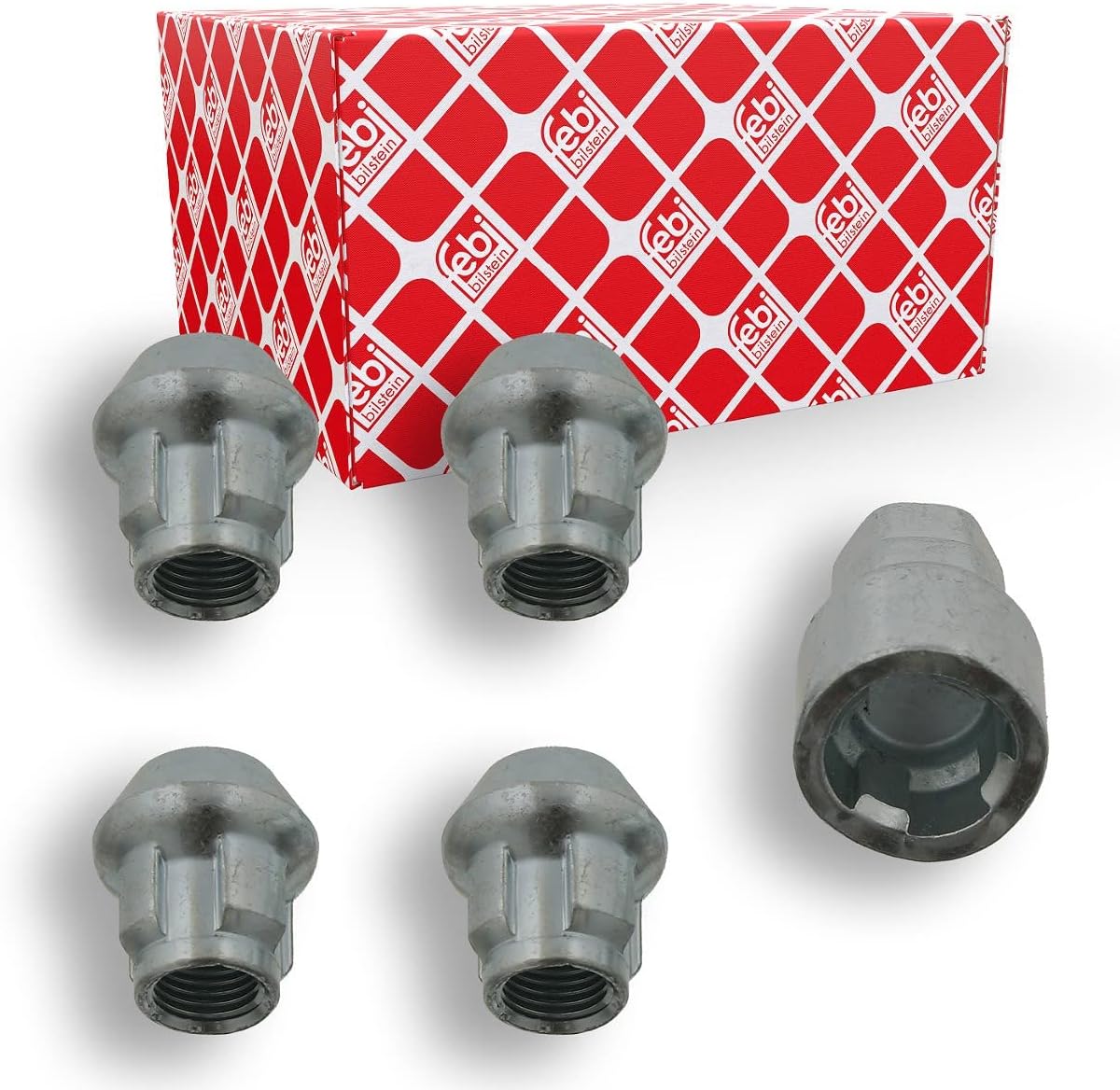 febi bilstein 27058 wheel nut set lockable (front axle, rear axle - Pack of 1