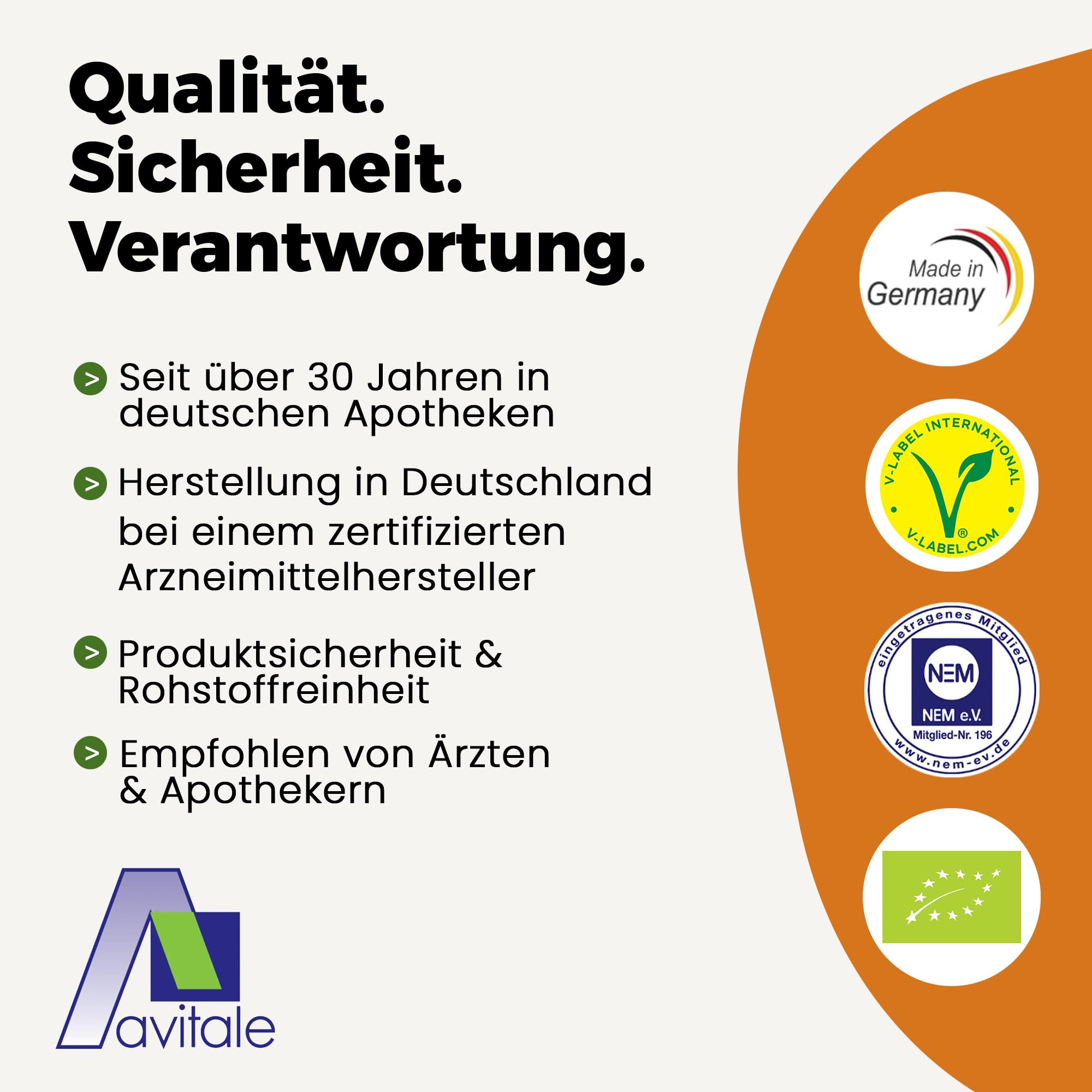 Avitale Bittermelone Kapseln mit standardisiertem Frucht-Extrakt der Bittermelone (Momordica Charantia) u. Vitamin B6 für einen normalen Homocysteinspiegel, 120 Kapseln